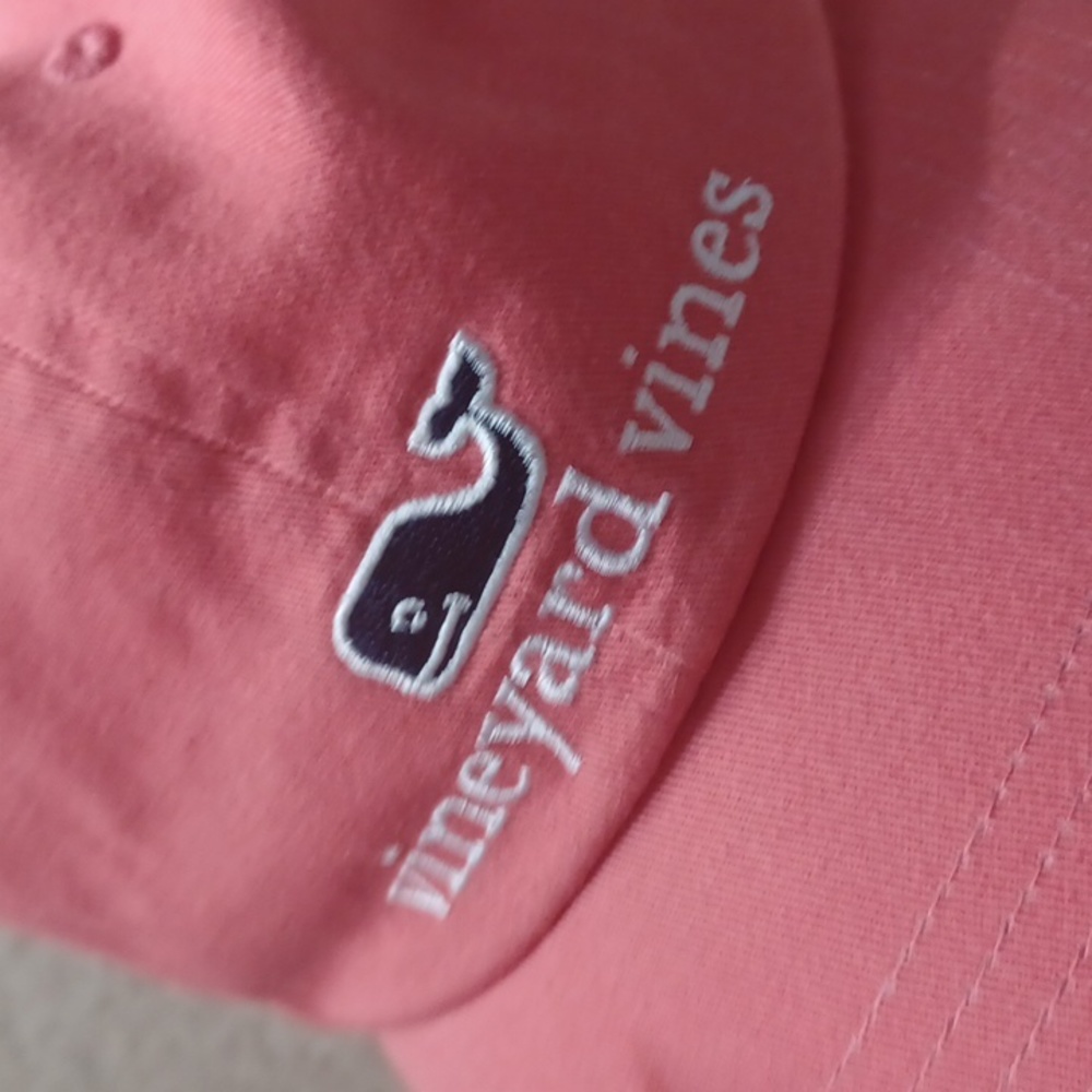Vineyard Vines Coral Adjustable Hat - Picture 2 of 6